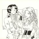 Patricia  Lyfoung  - La Rose &eacute;carlate , Illustration origina