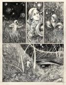 Daria Schmitt - Planche originale n&deg;2 r&eacute;alis&eacute;e pour une cour