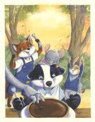 Julie Mellan - Les G&eacute;niales inventions de L&eacute;onard le renard,