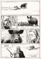 Jean-Marc Rochette - La Derni&egrave;re Reine, Planche originale n&deg;