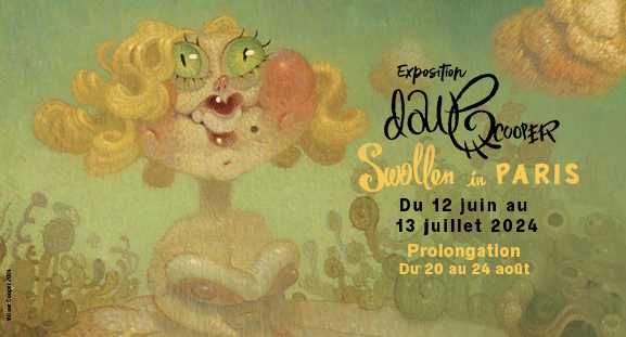 Exposition Dave Cooper, du 12 juin au  13 juillet 2024 � la galerie Daniel Maghen